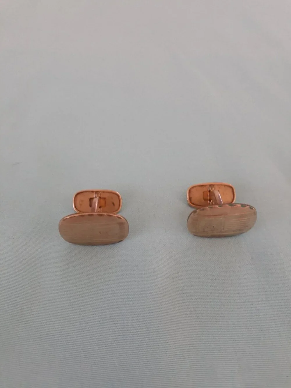 GR Men's Cufflinks Gold color
